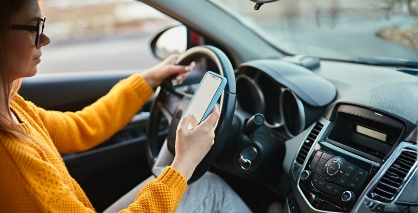 Distracted Driving Accidents: Know Your Rights